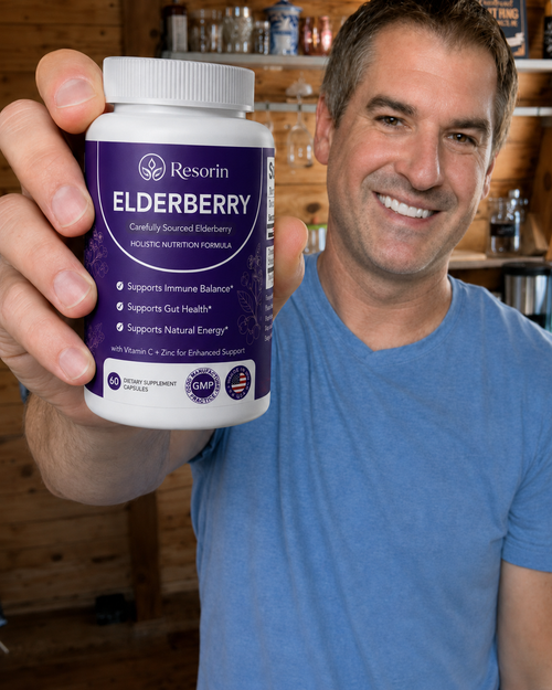 Resorin Gut Support Complex with Elderberry, Zinc & Vitamin C