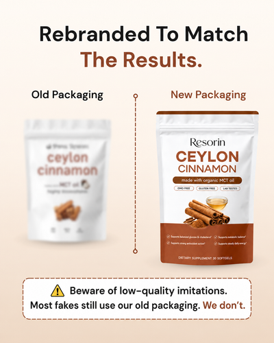 Ceylon Cinnamon 7200mg equivalent with MCT Oil