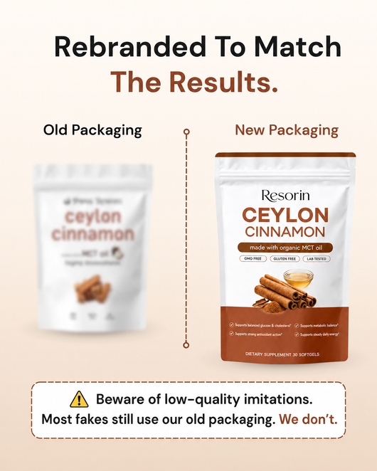 Ceylon Cinnamon 7200mg equivalent with MCT Oil